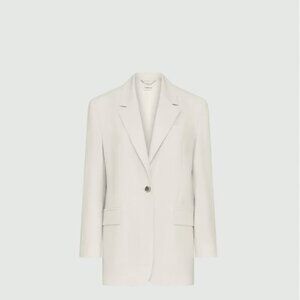 Marella “Derby” Blazer — Cream, Size 8 (M) | NWT